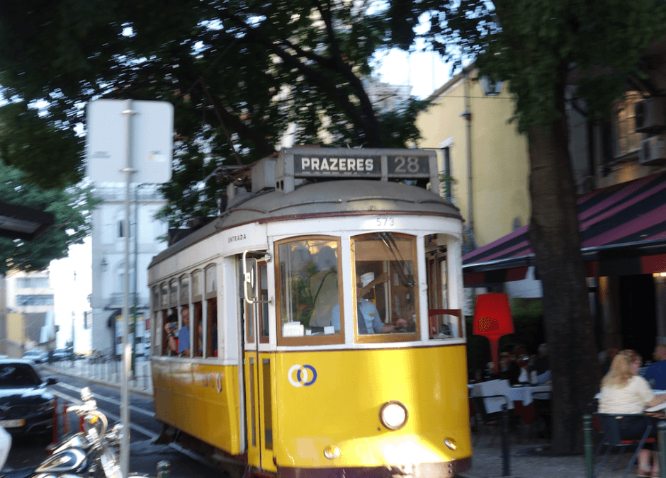 Tram No 28 in Lisbon