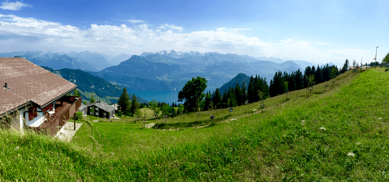 View from the Rigi Alm